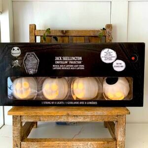 𐙚⋆°｡⋆♡ NEW DISNEY JACK SKELLINGTON NIGHTMARE BEFORE CHRISTMAS LIGHTS